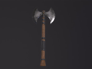 Celtic Axe 3D Model