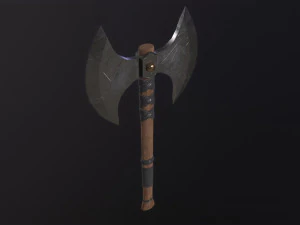 Celtic Axe 3D Model