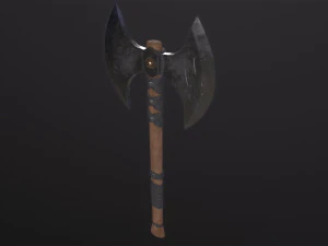 Celtic Axe 3D Model