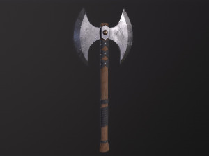 Celtic Axe 3D Model