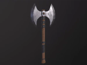 Celtic Axe 3D Model