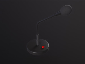 Conference Microphon 3D 模型