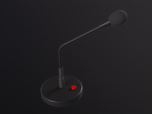 Conference Microphon 3D 模型