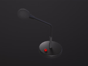 Conference Microphon 3D 模型