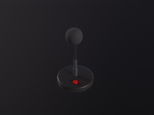 Conference Microphon 3D 模型