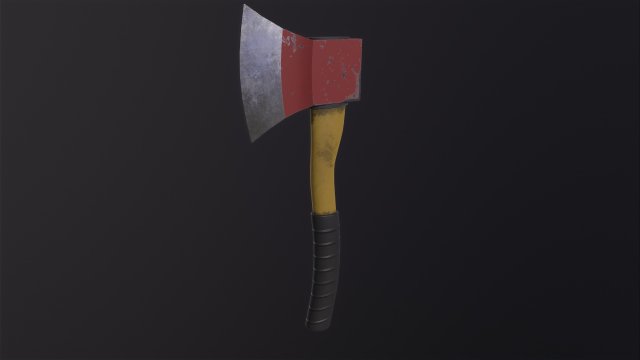 Old Axe Modello 3D .c4d .max .obj .3ds .fbx .stl .blend 