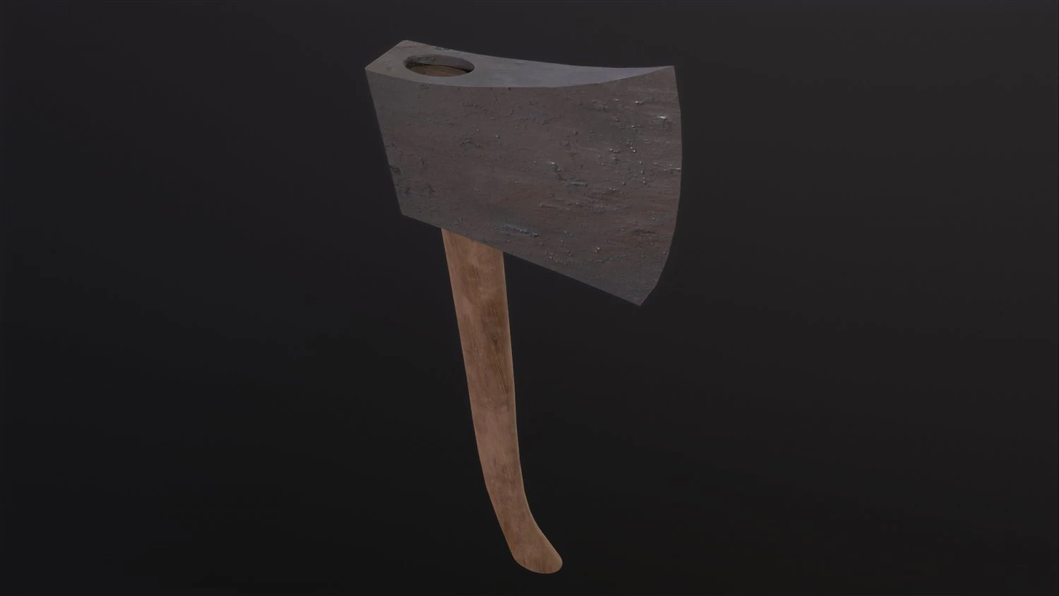 Old Axe 3D Model .c4d .max .obj .3ds .fbx .stl .blend