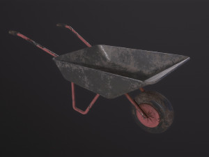 Wheelbarrow 3D Model