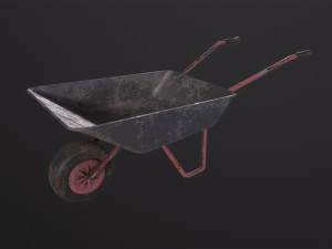 Wheelbarrow 3D Model