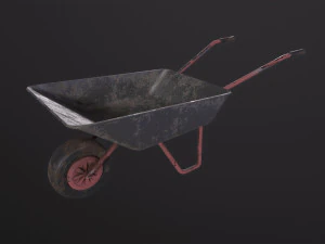 Wheelbarrow 3D Model
