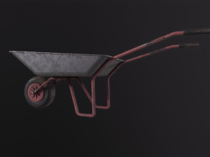 Wheelbarrow 3D Model