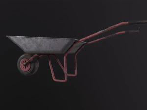 Wheelbarrow 3D Model