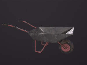 Wheelbarrow 3D Model