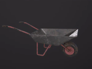 Wheelbarrow 3D Model