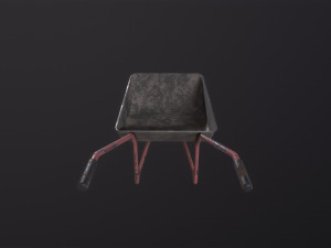 Wheelbarrow 3D Model