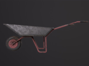 Wheelbarrow 3D Model