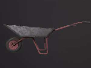 Wheelbarrow 3D Model