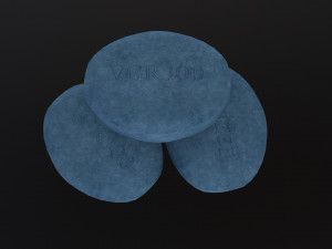 Pills Viagra Model 3D