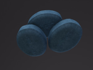 Pills Viagra Model 3D