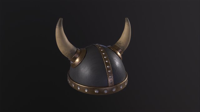 Old Ram Horns is a 3d model of animal horn, body part of dead ram.