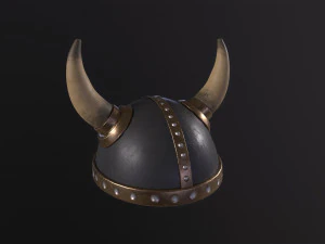バイキングのヘルメット 3Dモデル