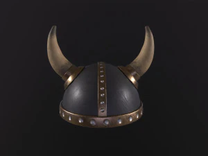 Viking Helmet 3D Model