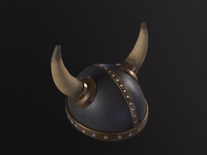 Viking Helmet Modello 3D