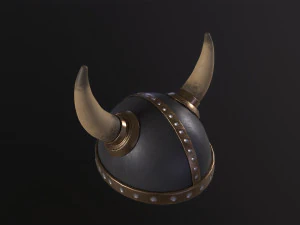 Viking Helmet 3D Model