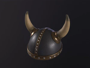 Viking Helmet 3D Model