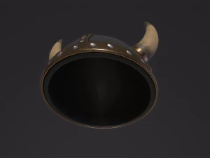 Viking Helmet 3D Model