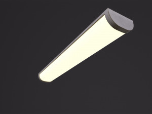 Fluorescent Bulb 3D 모델
