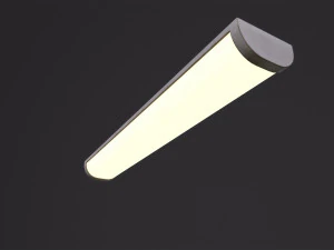 Fluorescent Bulb 3D Model