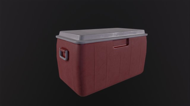 Cooler 3D Model .c4d .max .obj .3ds .fbx .stl .blend 