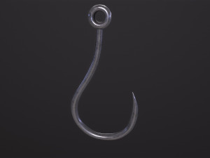 Fishing Hook 3Dモデル