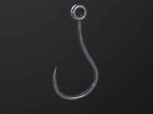 Fishing Hook 3Dモデル