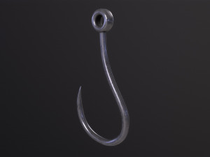 Fishing Hook 3Dモデル