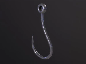 Рыболовный крючок 3D Модель