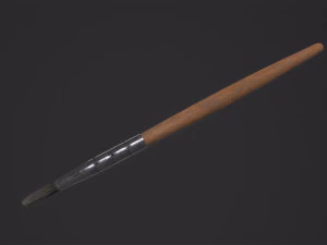 Painting Brush 3D Model