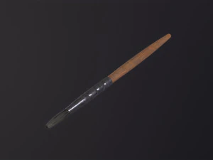 Painting Brush 3D Model