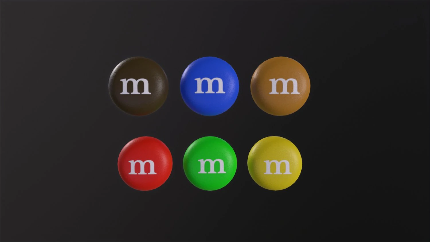 Chocolate Candy 3D Model .c4d .max .obj .3ds .fbx .stl .blend 