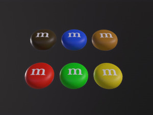 Chocolate Candy 3D 模型