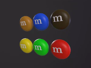 Chocolate Candy 3D Model
