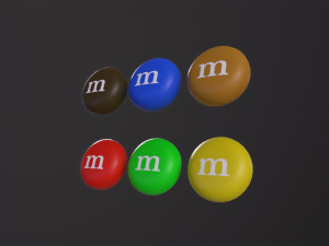 Chocolate Candy 3D 模型