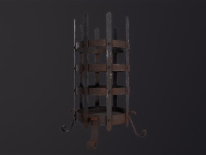 Dungeon Brazier 3D मॉडल