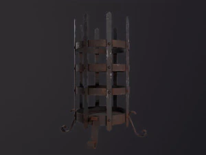 Dungeon Brazier 3D Model