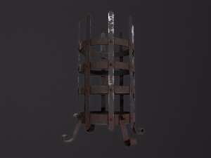 Dungeon Brazier 3D मॉडल