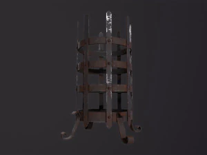 Dungeon Brazier 3D Model