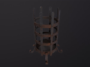 Dungeon Brazier 3D मॉडल