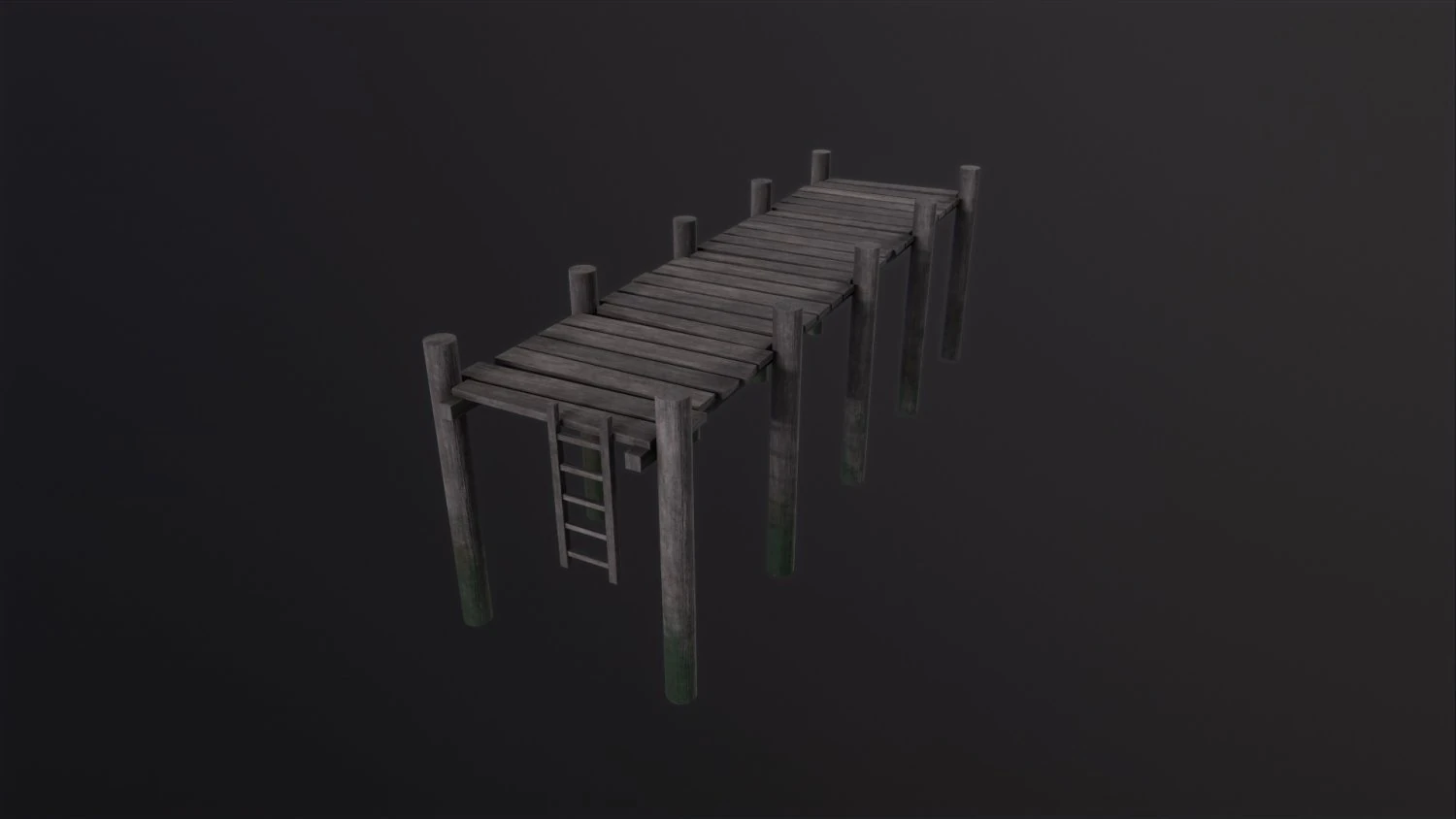 Dock 3D Model .c4d .max .obj .3ds .fbx .stl .blend 