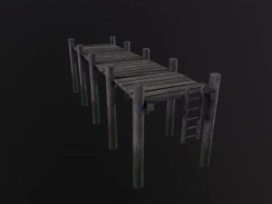 Dock 3D Model